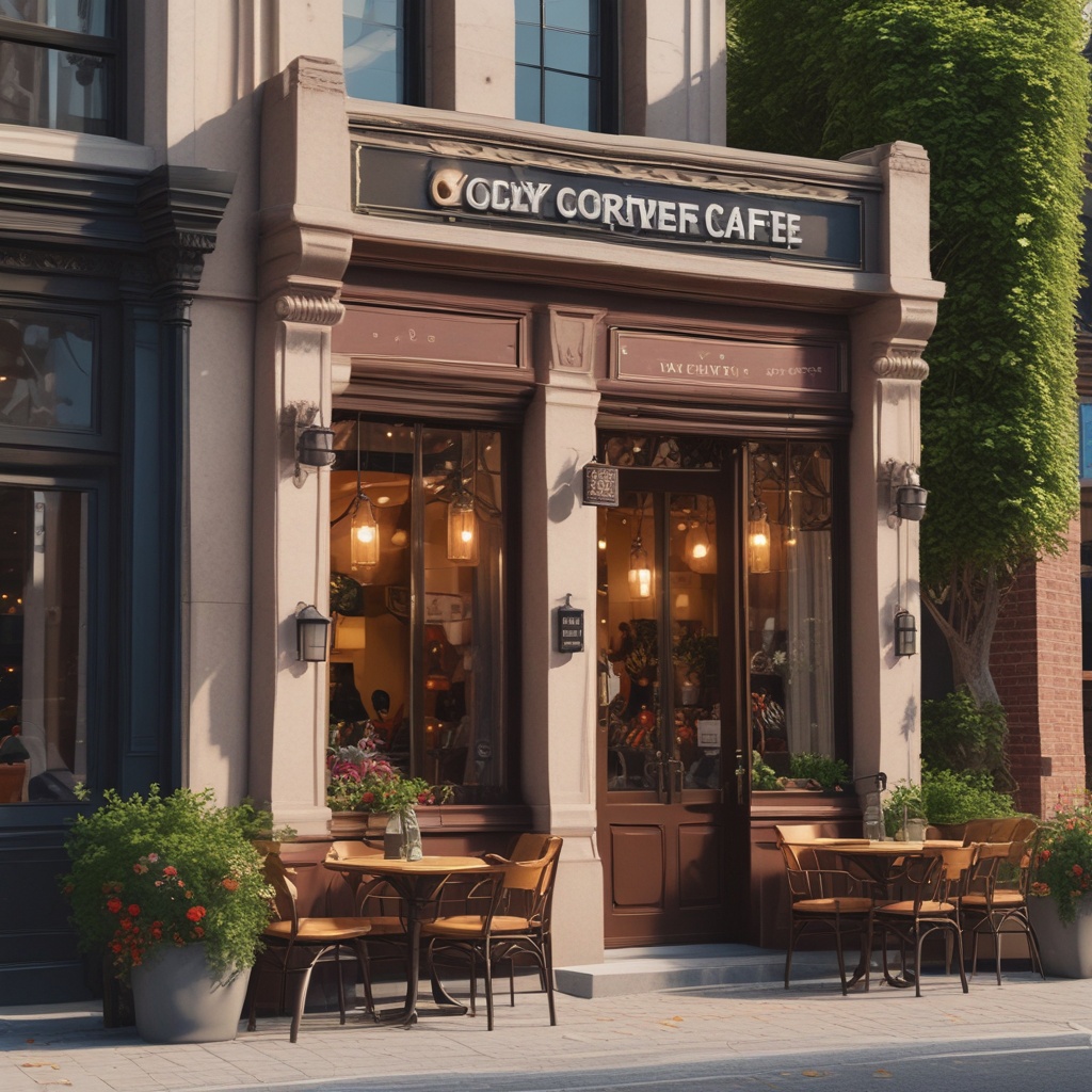 Cozy Corner Café exterior